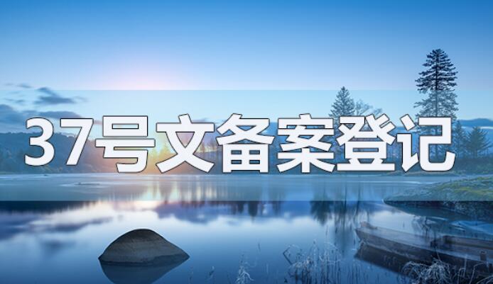 37号文登记流程